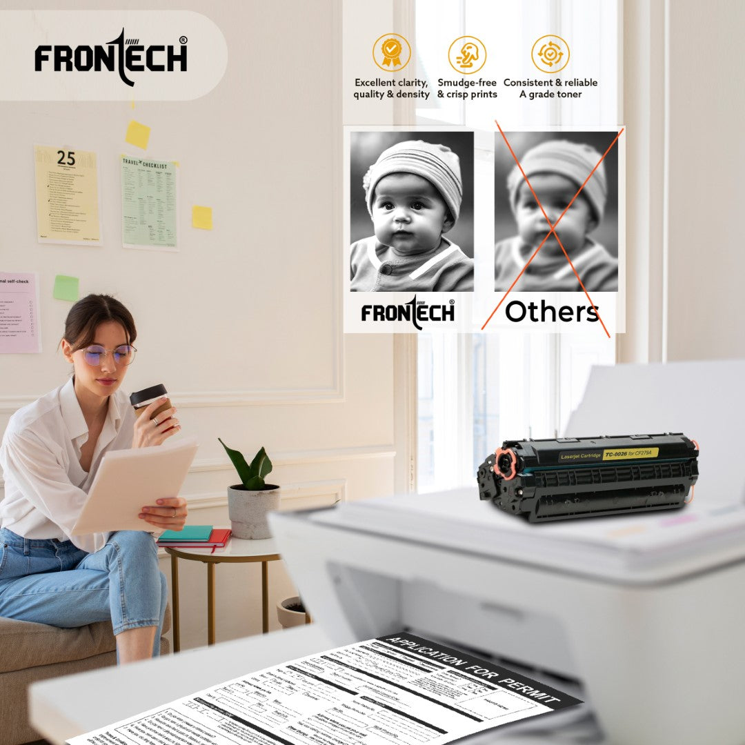 Frontech CF279A Toner Cartridge | Compatible with HP LaserJet Pro M12 & MFP M26 Series (TC-0026) Frontech CF279A Toner Cartridge | Compatible with HP LaserJet Pro M12 & MFP M26 Series (TC-0026)